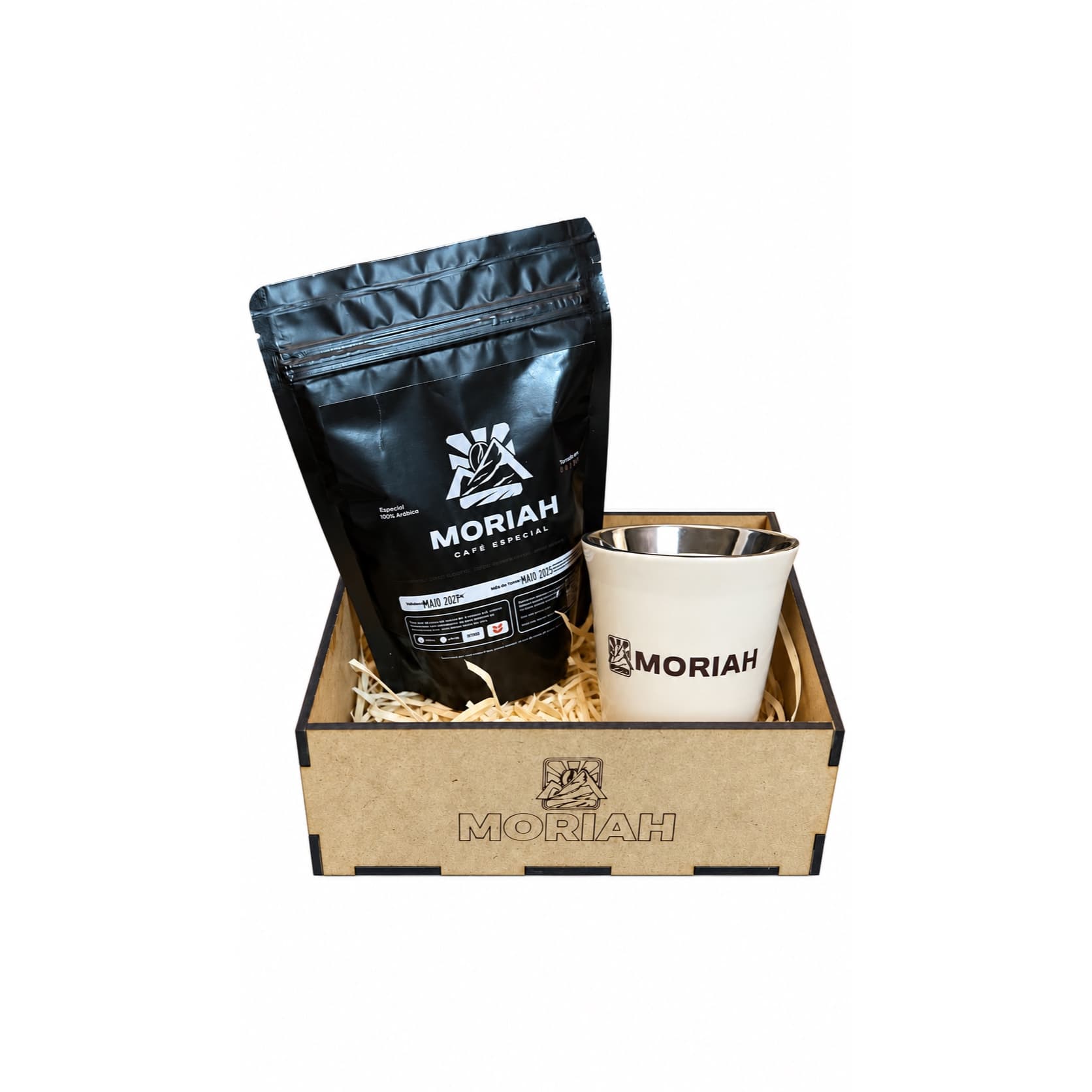 Kit Presente 1 copo inox (café 100g)
